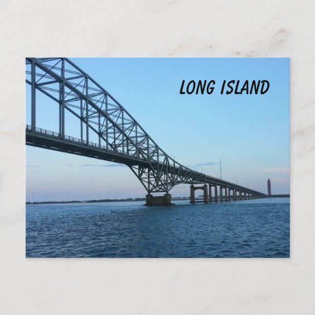 Postal Carretera de Long Island (Anverso)
