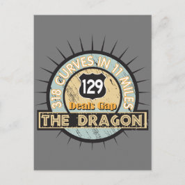 Postal Carretera De Motocicleta El Dragon Deates Gap