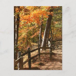 Postal Carretera de otoño