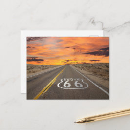 Postal Carretera de ruta 66