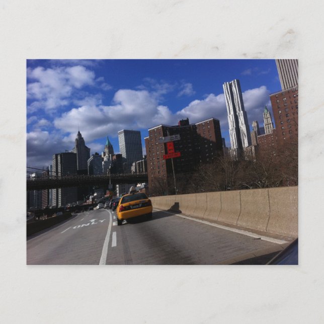 Postal Carretera del lado oeste - NYC (Anverso)