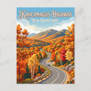 Postal Carretera Kancamagus New Hampshire