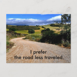 Postal Carretera menos transitada