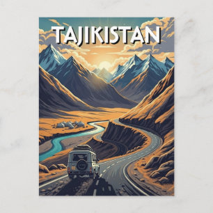 Postal Carretera Pamir Tayikistán Viajes