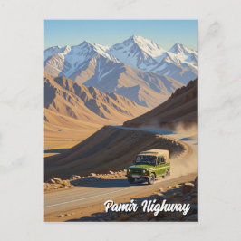 Postal Carretera Pamir Viaje en Tayikistán