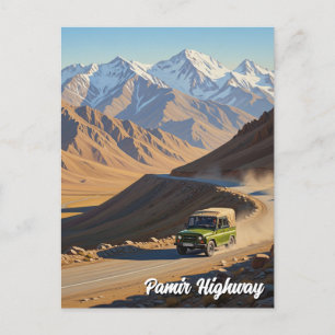 Postal Carretera Pamir Viaje en Tayikistán