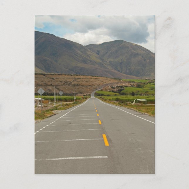 Postal Carretera Panamericana, Ecuador (Anverso)