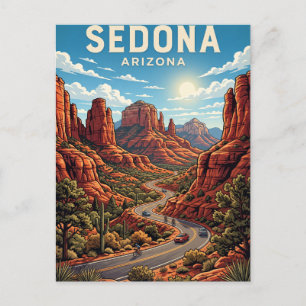 Postal Carretera Sedona Red Rock Loop Arizona