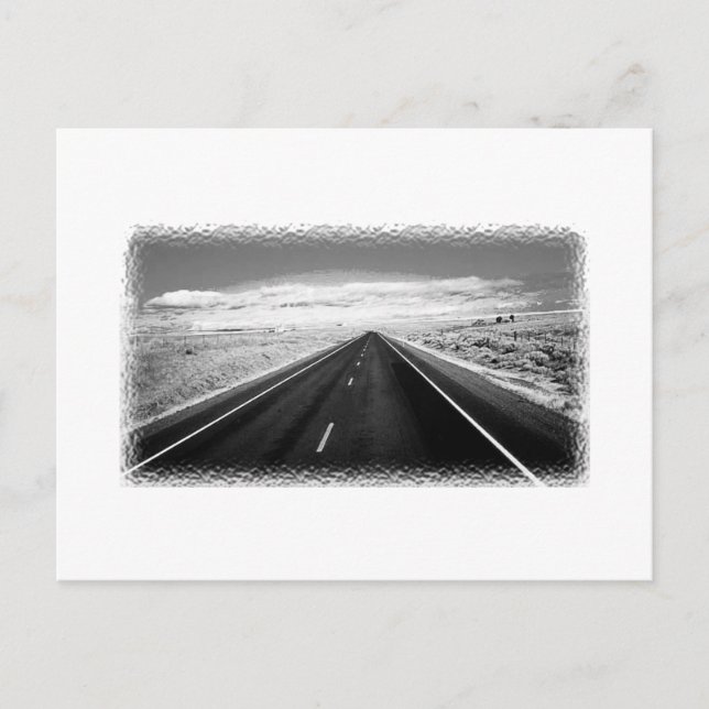 Postal Carretera sin fin (Anverso)