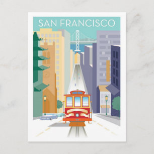 Postal Carreteras por cable de San Francisco