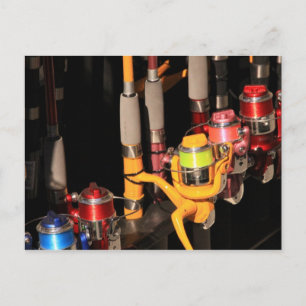 Postal carretes de pesca