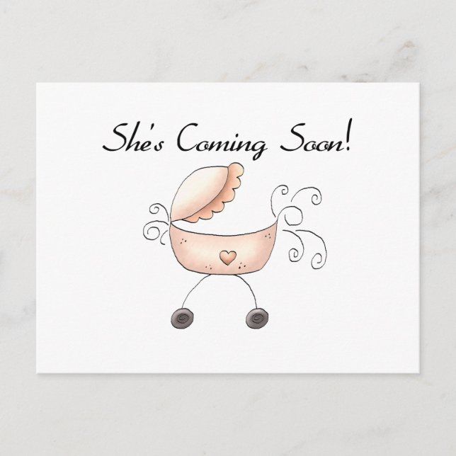 Postal Carriaje que vendrá pronto (Anverso)