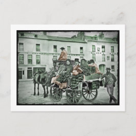 Postal Carro De Correo Antiguo