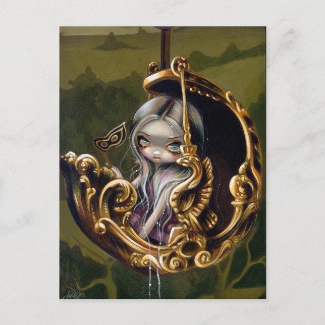 Postal "Carro globo" (Anverso)