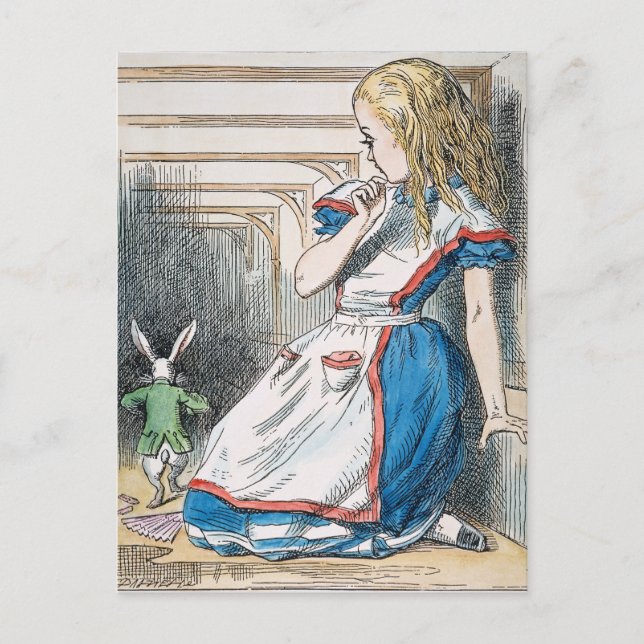 Postal Carroll: Alice, 1865 (Anverso)