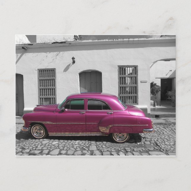 Postal Carros cubanos 4 (Anverso)