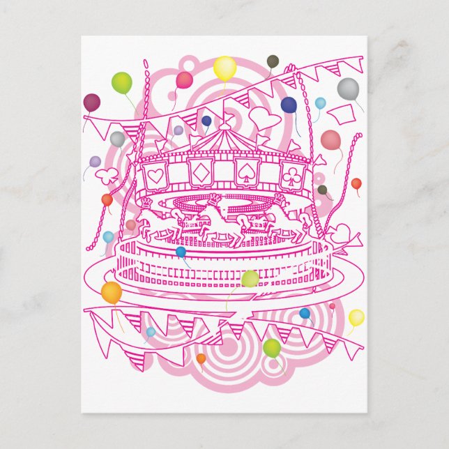 Postal Carrusel (Anverso)