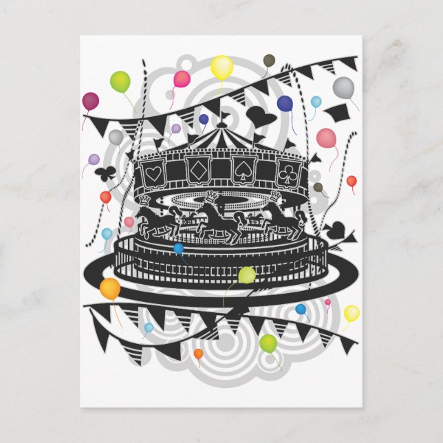 Postal Carrusel (Anverso)
