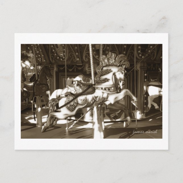 Postal Carrusel 14 Postcard (Anverso)