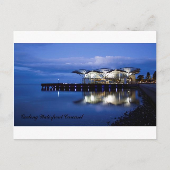 Postal Carrusel de Geelong Waterfront (Anverso)