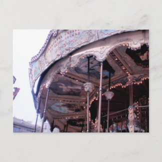 Postal Carrusel de Vintage