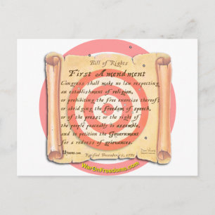 Postal Carta de Derechos