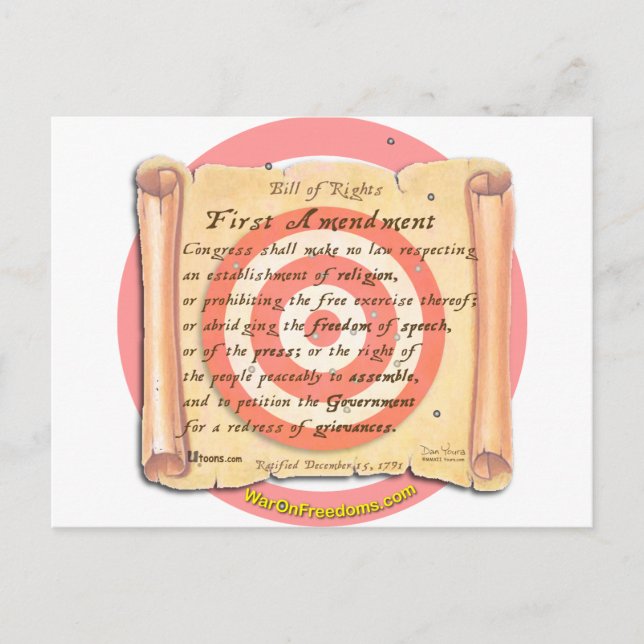 Postal Carta de Derechos (Anverso)