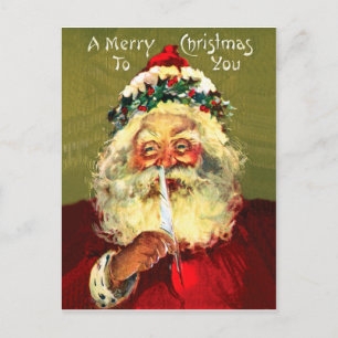 Postal Carta de Papá Noel