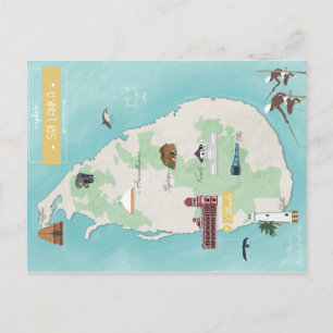 Postal Carta de Sri Lanka