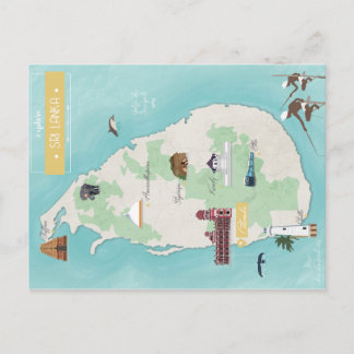 Postal Carta de Sri Lanka