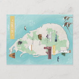 Postal Carta de Sri Lanka