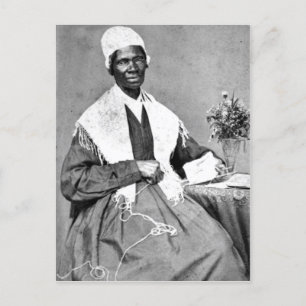 Postal Carta de visita resumida de Sojourner Truth, 1864 