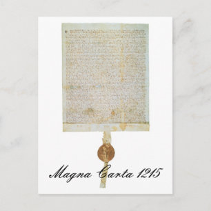 Postal Carta Magna Libertatum - 1215