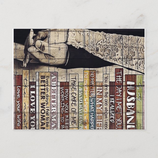 Postal Carta para la familia | Decoración familiar | (Anverso)