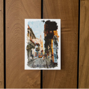 Postal Cartagena Colombia City Street View