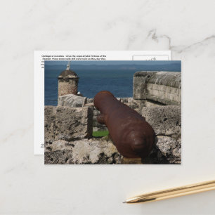 Postal Cartagena Colombia Post Card