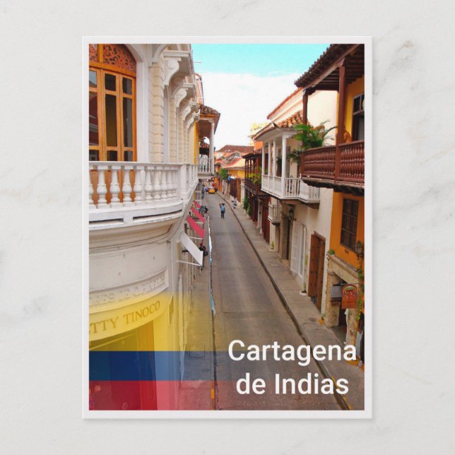 Postal Cartagena de Indias - Colombia (Anverso)