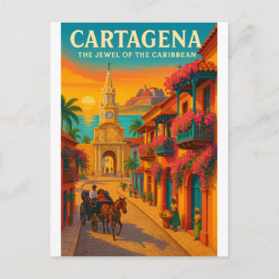 POSTAL CARTAGENA — LA JOYA DEL CARIBE