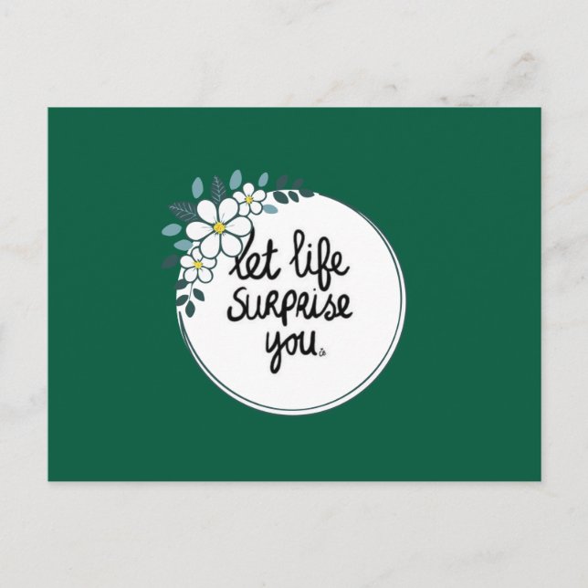 Postal Cartão Vibes  (Anverso)