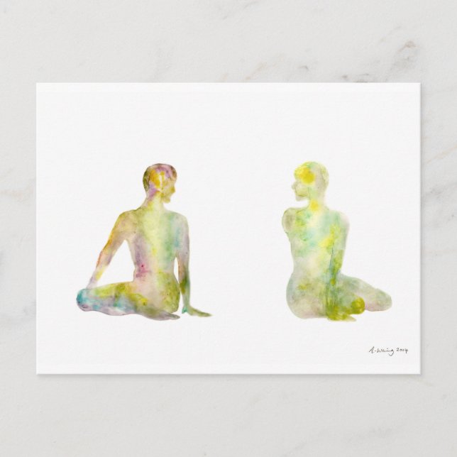 Postal Cartas de Bharadvaja en Twitter (Anverso)