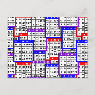 Postal Cartas de Bingo