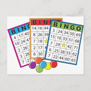 Postal Cartas de Bingo