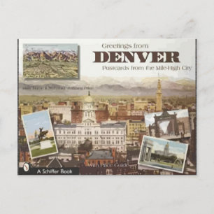 Postal Cartas De Denver Post Desde La Ciudad De La Milla,