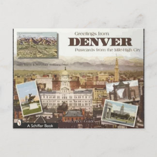 Postal Cartas De Denver Post Desde La Ciudad De La Milla,