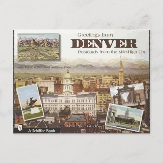 Postal Cartas De Denver Post Desde La Ciudad De La Milla, (Anverso)