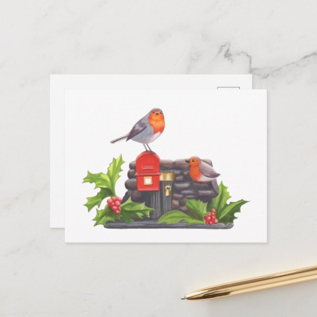 Postal Cartas de Robin (Anverso/Reverso In Situ)