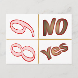 Postal Cartas de símbolos para la mejora y aclaración de 