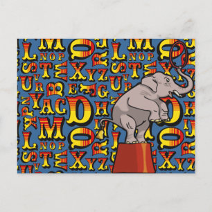 Postal Cartas Del Circo,