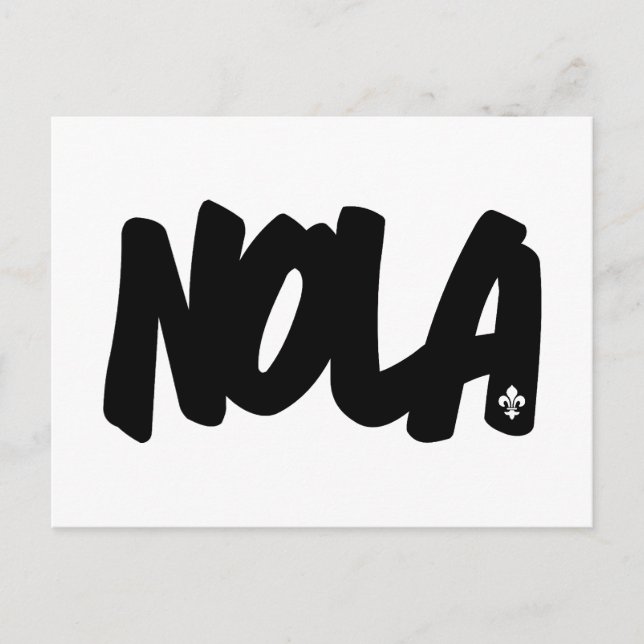 Postal Cartas NOLA (Anverso)