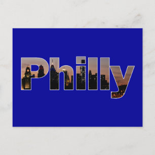 Postal Cartas Philly Postcard